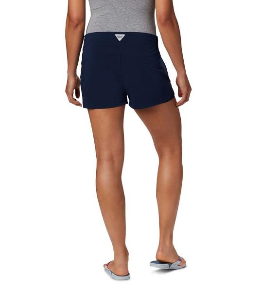 Columbia PFG Tidal II Shorts Navy For Women's NZ54280 New Zealand